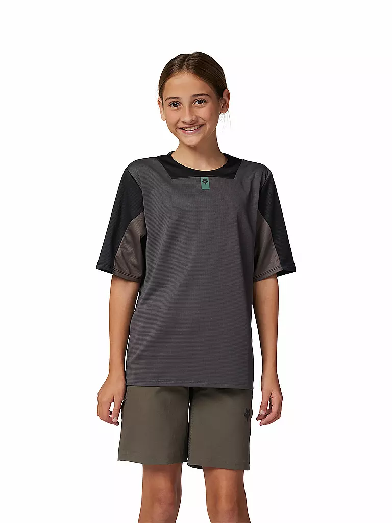 FOX | Kinder Radshirt  Jersey Defend  | grau