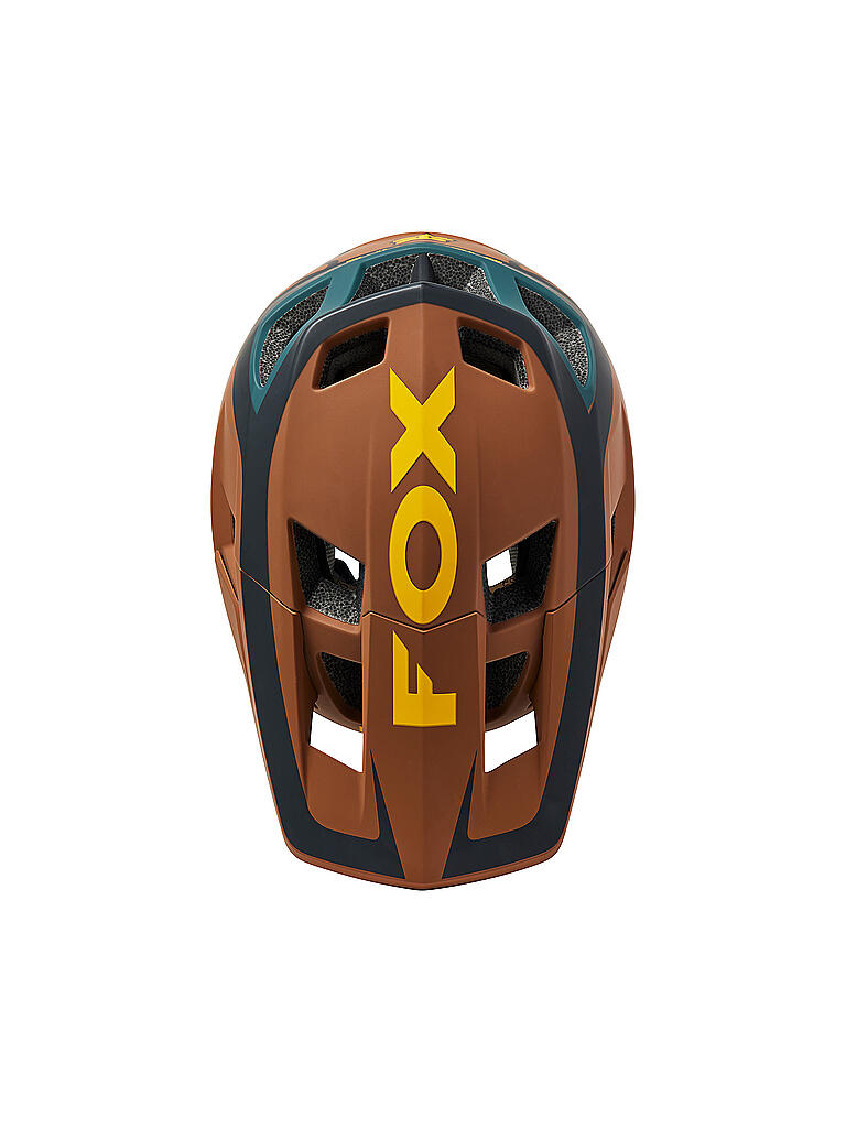FOX | MTB-Jethelm Dropframe Pro Dvide | braun