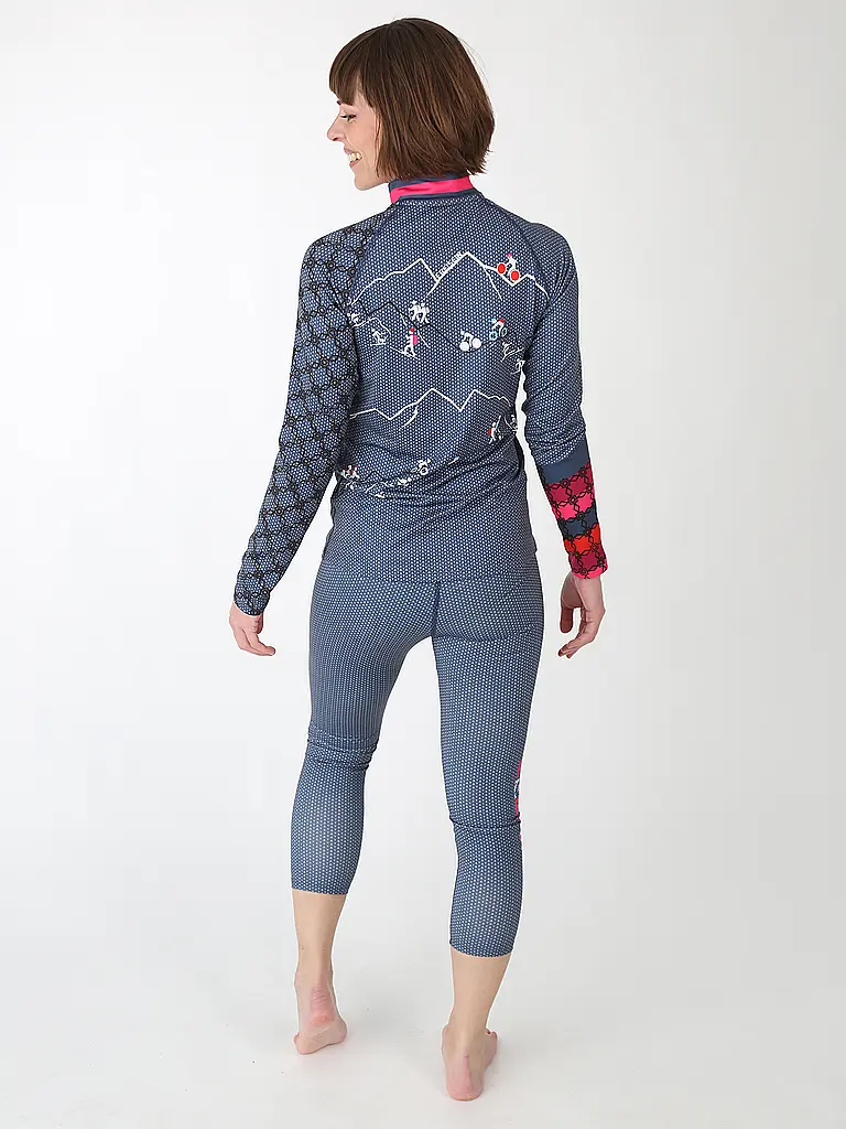 FREISEIN | Damen Unterziehshirt MountainMadl | blau