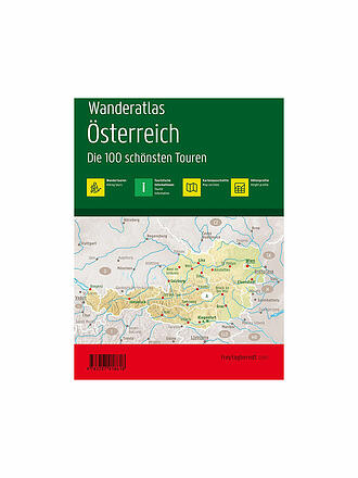 FREYTAG & BERNDT | Wanderkarte Wanderatlas Österreich, Jubiläumsausgabe 2020