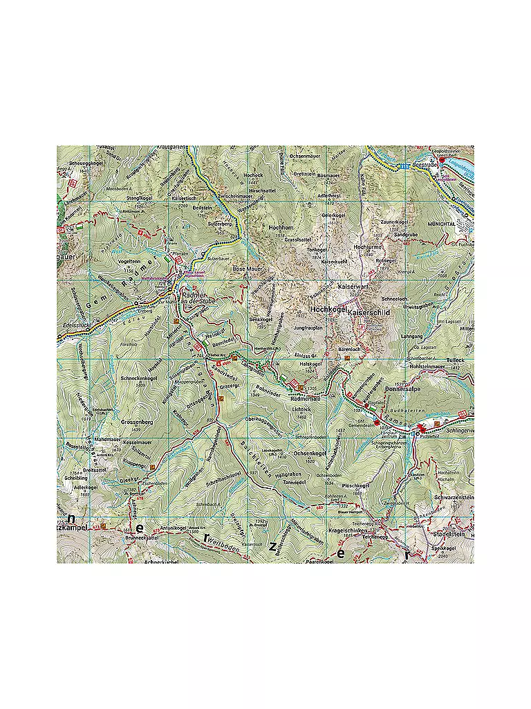 FREYTAG & BERNDT | Wanderkarte WK 0062 Gesäuse - Haller Mauern - Eisenerzer Alpen, 1:50.000 | 