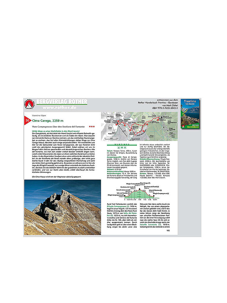 FREYTAG & BERNDT | Rother Wanderbuch Trentino Gardasee | keine Farbe