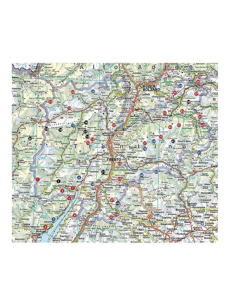 FREYTAG & BERNDT | Rother Wanderbuch Trentino Gardasee | keine Farbe