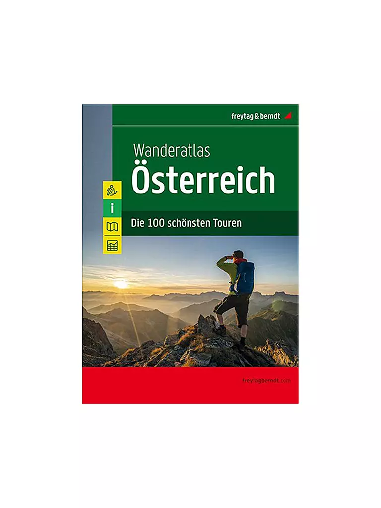 FREYTAG & BERNDT | Wanderatlas Österreich - Jubiläumsausgabe | keine Farbe