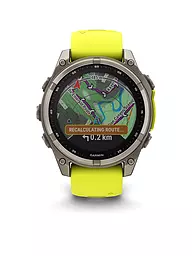GARMIN |  GPS-Multisport-Smartwatch Fenix 8 Solar Sapphire  47mm | orange