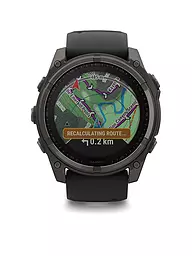 GARMIN |  GPS-Multisport-Smartwatch Fenix 8 Solar Sapphire  51mm | grau