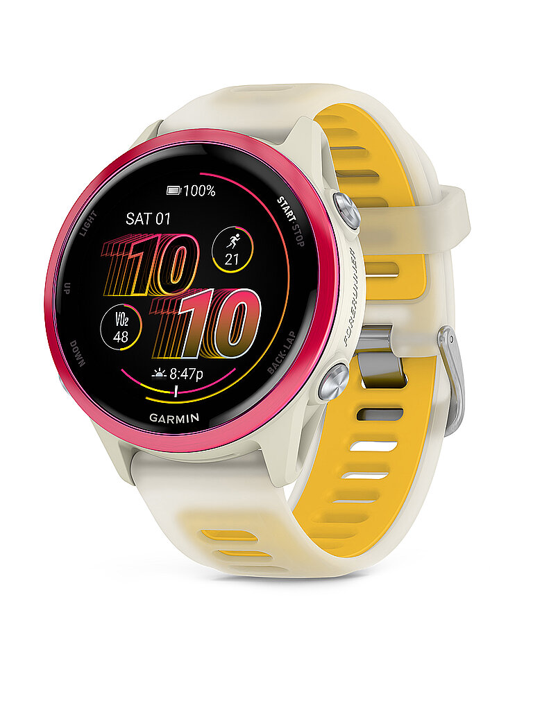 GARMIN GPS-Laufuhr Forerunner® 570 42mm creme — Bild 2