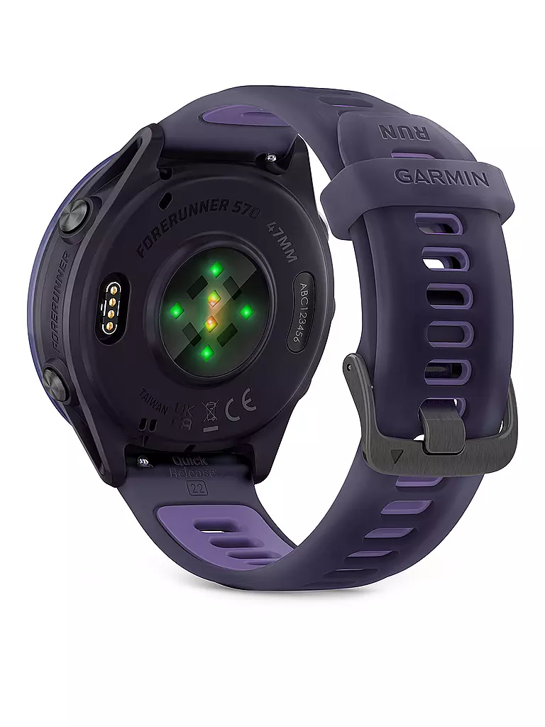 GARMIN | GPS-Laufuhr Forerunner® 570 Imperial 47mm | hellblau