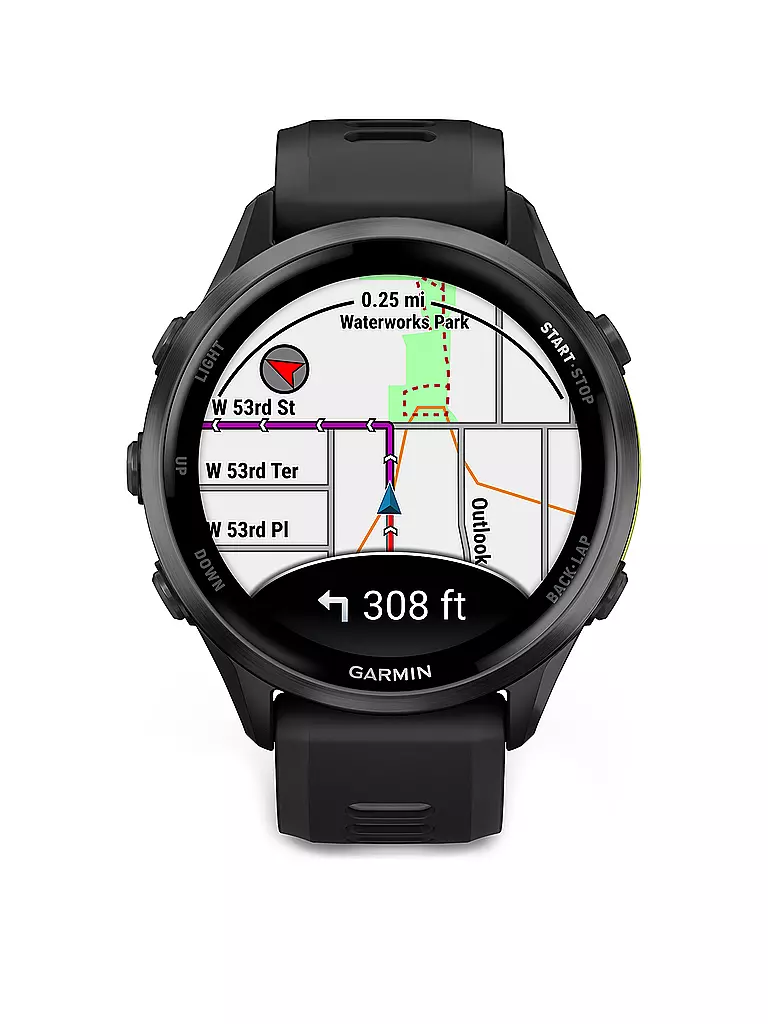 GARMIN | GPS-Laufuhr Forerunner® 970 | schwarz
