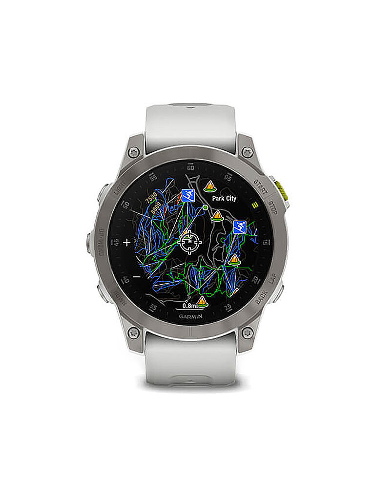 GARMIN | GPS-Multisport-Smartwatch Epix 2 Sapphire | grau