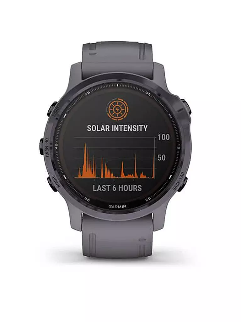 GARMIN | GPS-Multisport-Smartwatch Fenix® 6S – Pro Solar | grau