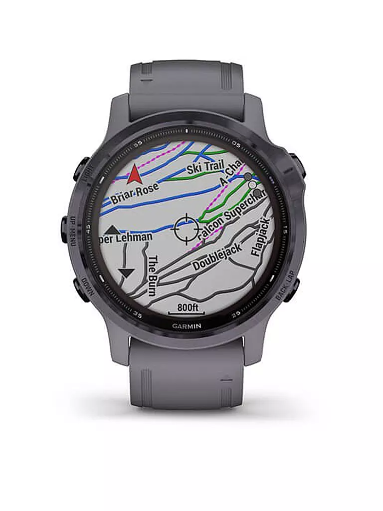 GARMIN | GPS-Multisport-Smartwatch Fenix® 6S – Pro Solar | grau