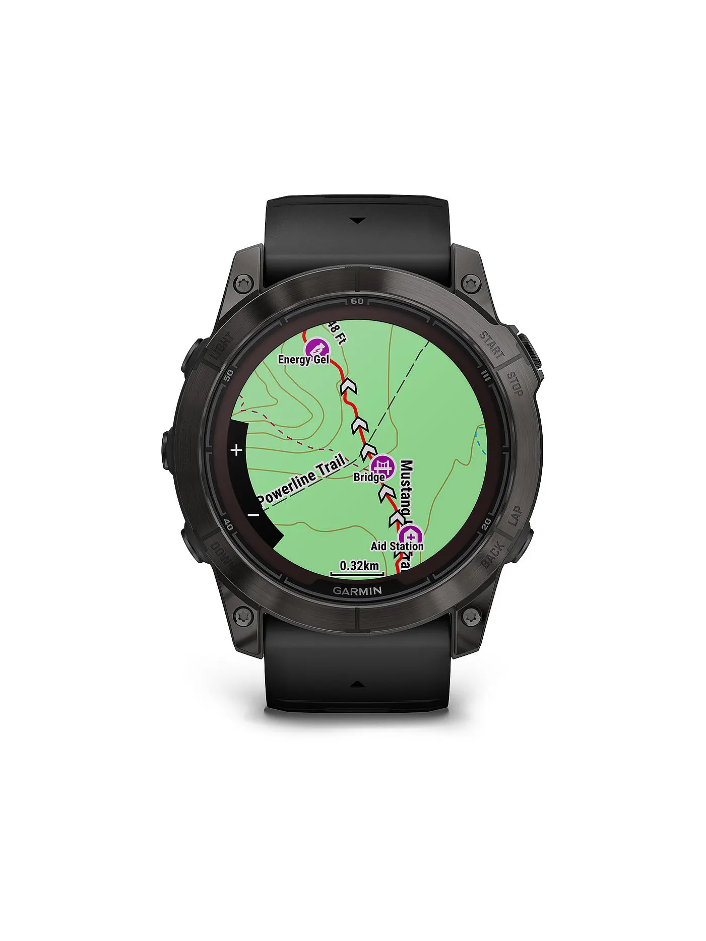GARMIN | GPS-Multisport-Smartwatch Fenix 7X Pro Sapphire Solar | schwarz
