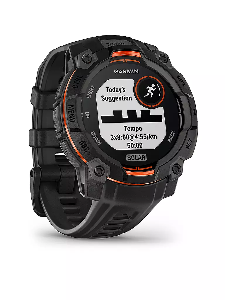 GARMIN | GPS-Multisport-Smartwatch Instinct® 3 45mm Solar | grün