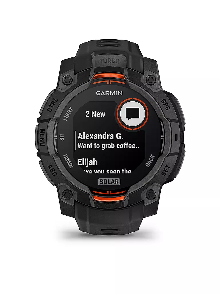 GARMIN | GPS-Multisport-Smartwatch Instinct® 3 45mm Solar | grün