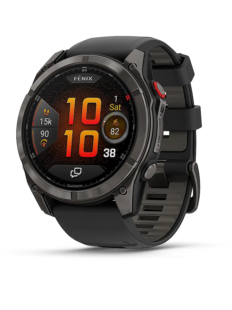 GARMIN | GPS-Multisportuhr fēnix® 8 Pro – 47 mm, AMOLED | schwarz