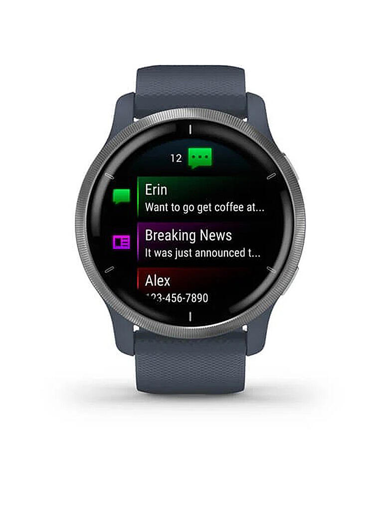 GARMIN | GPS-Smartwatch Venu 2 | blau