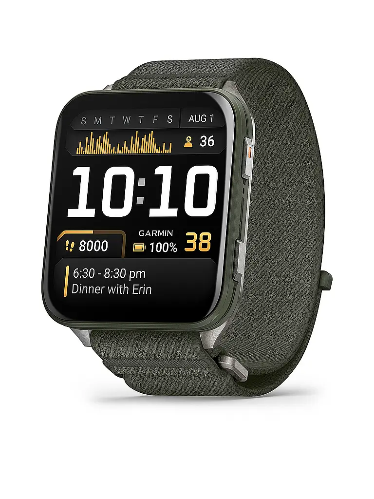 GARMIN | GPS-Smartwatch Venu X1 | Dunkelgrün