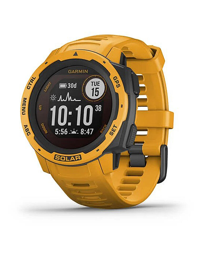 GARMIN | GPS-Sportuhr  Instinct® Solar | gelb