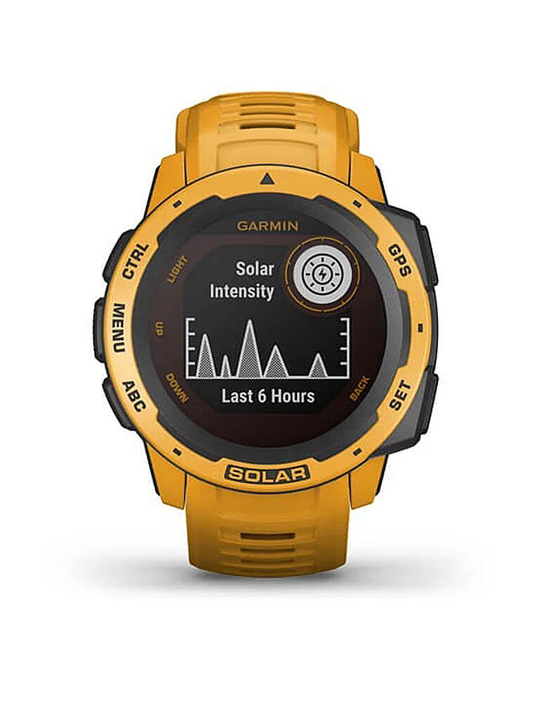 GARMIN | GPS-Sportuhr  Instinct® Solar | gelb