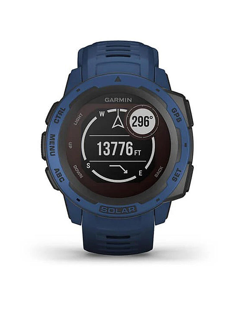 GARMIN GPSSportuhr Instinct® Solar blau