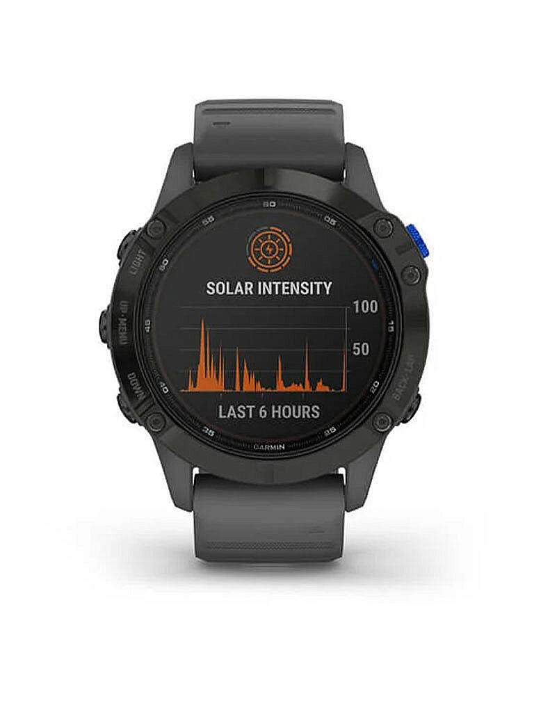 GARMIN | GPS-Sportuhr Fenix 6 – Pro Solar Edition | schwarz