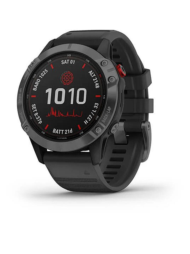 Unterschied Garmin Fenix 6 Und Fenix 6 Pro GARMIN GPS-Sportuhr Fenix 6 – Pro Solar Edition schwarz