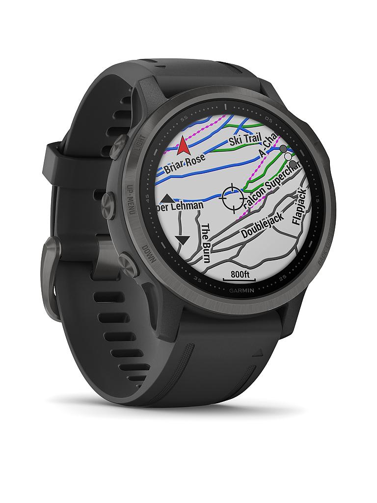 GARMIN | GPS-Sportuhr Fenix 6S Sapphire | grau