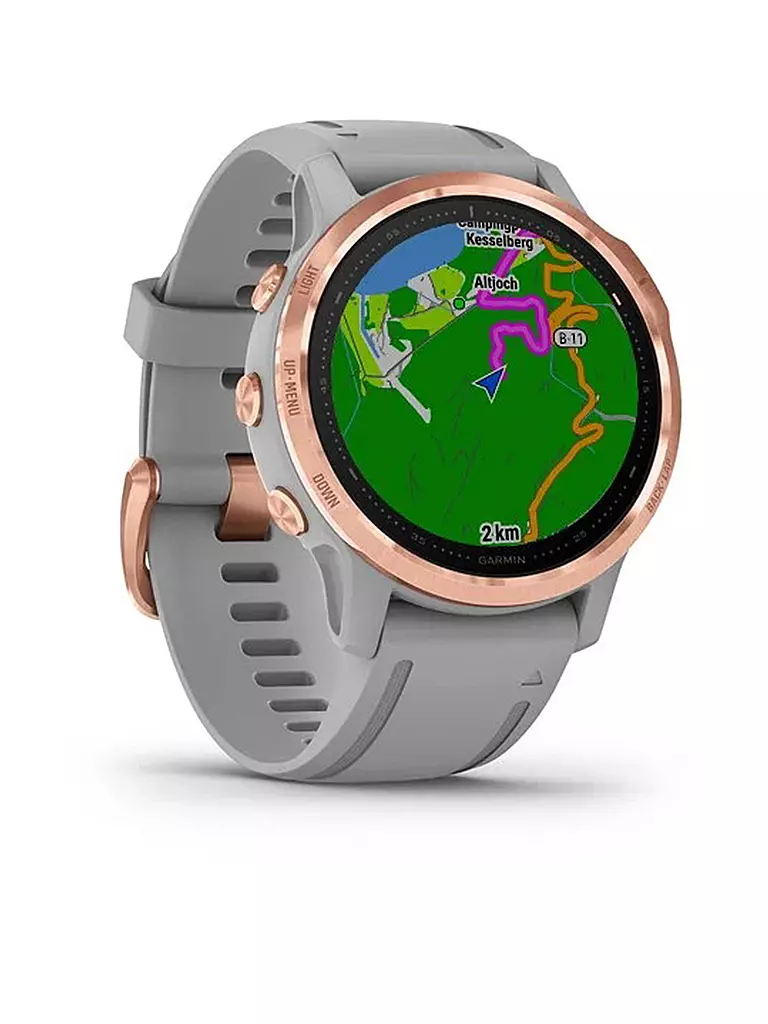 GARMIN | GPS-Sportuhr Fenix 6S Sapphire | grau