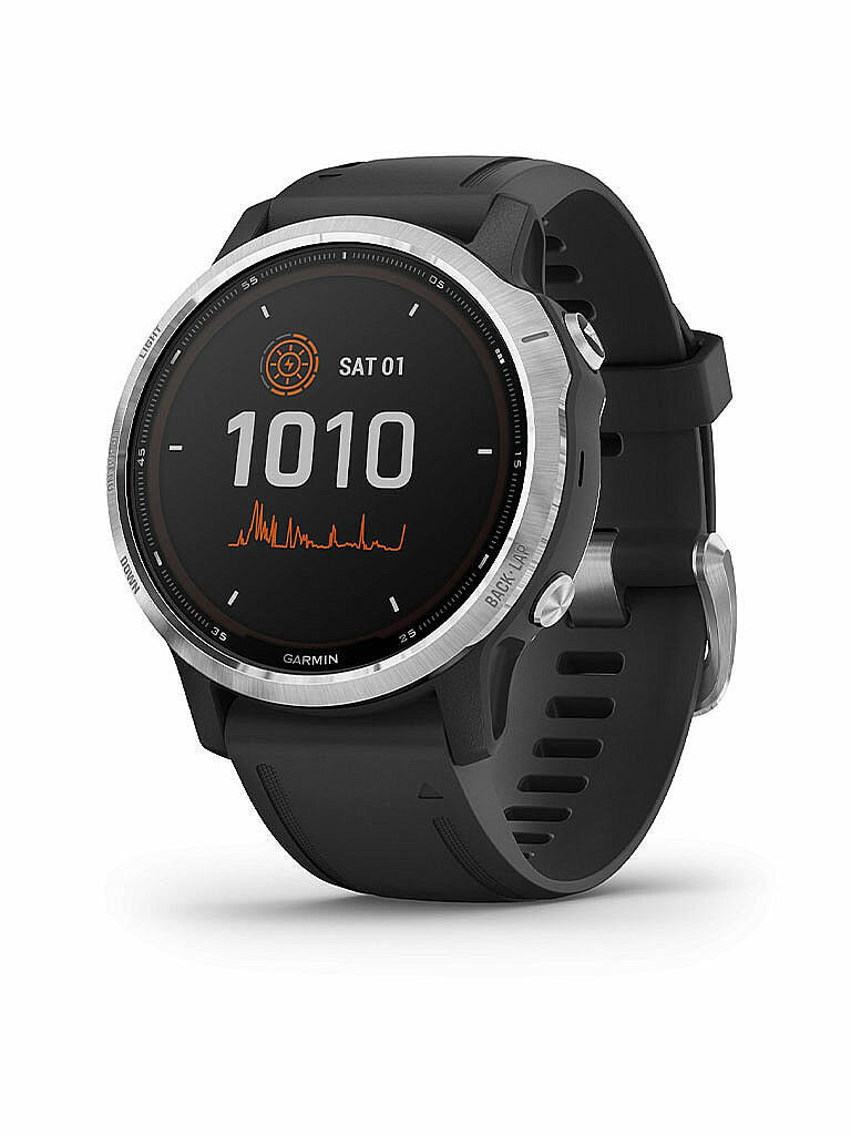 GARMIN | GPS-Sportuhr Fenix 6S Solar | schwarz