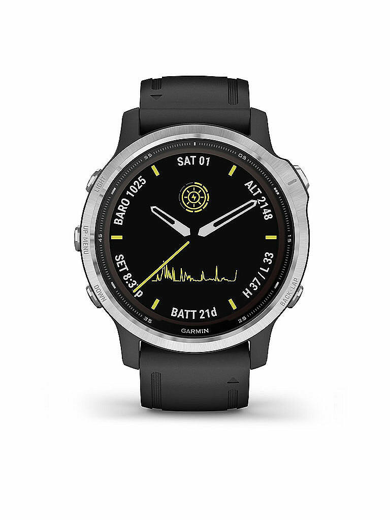 GARMIN | GPS-Sportuhr Fenix 6S Solar | schwarz