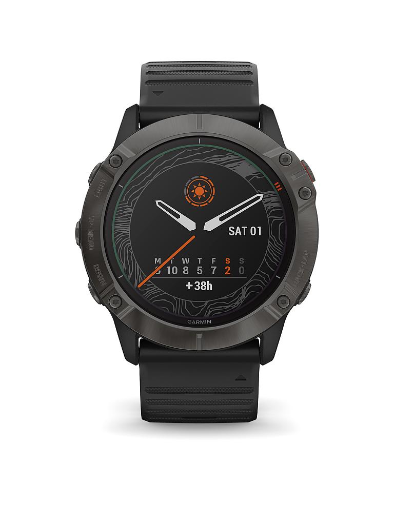 GARMIN | GPS-Sportuhr Fenix 6X Pro Solar | grau