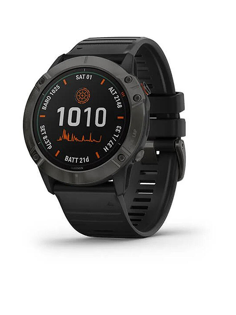 GARMIN | GPS-Sportuhr Fenix 6X Pro Solar | grau