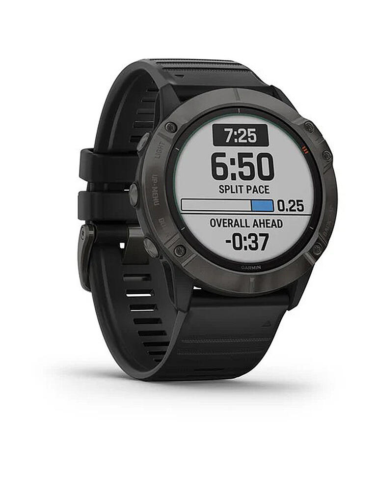 GARMIN | GPS-Sportuhr Fenix 6X Pro Solar | grau