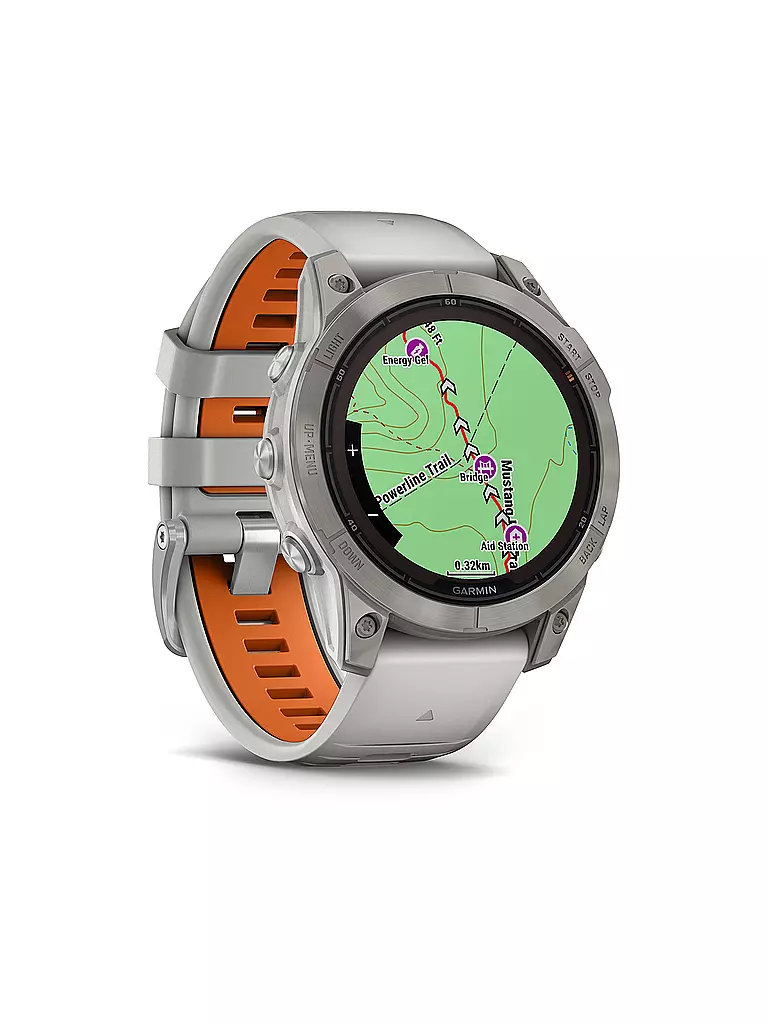 GARMIN | GPS-Sportuhr fenix 7 Pro Sapphire Solar | silber