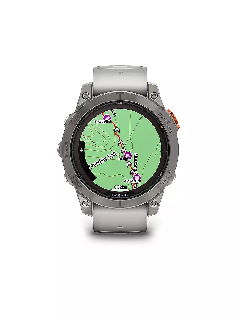 GARMIN | GPS-Sportuhr fenix 7 Pro Sapphire Solar | silber