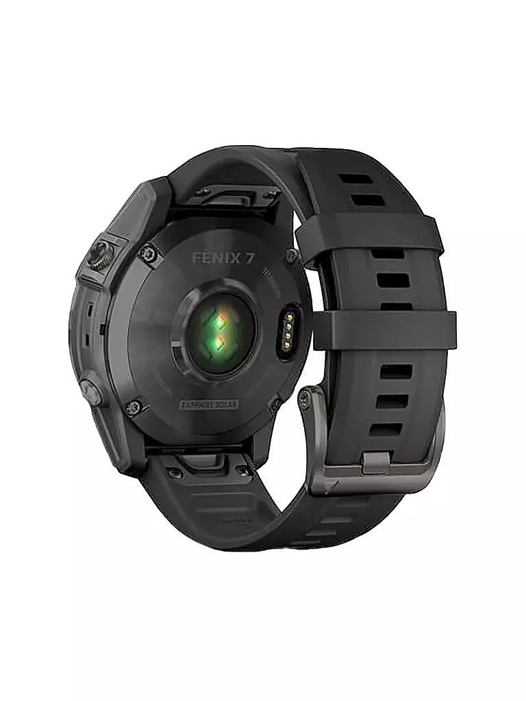 GARMIN | GPS-Sportuhr Fenix 7 Sapphire Solar | grau