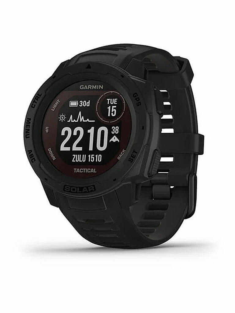 GARMIN | GPS-Sportuhr Instinct® Solar Tactical | schwarz