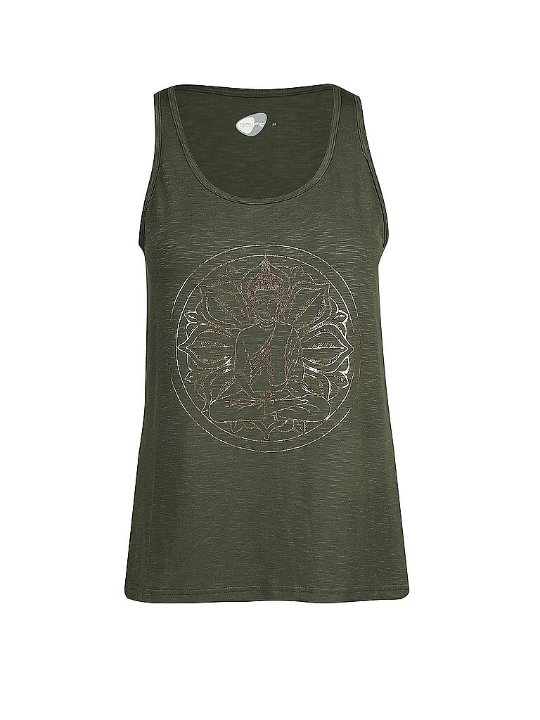 GETFIT Damen Yoga-Tanktop grün | XS