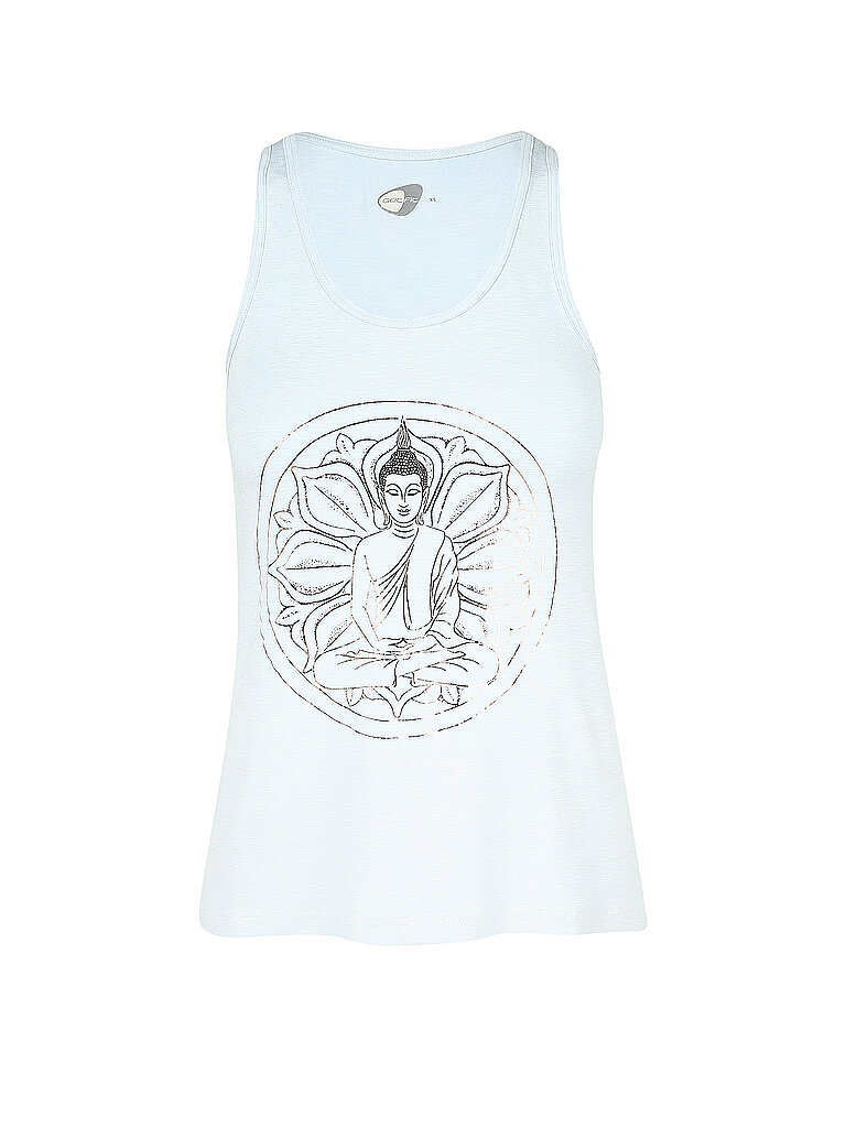 GETFIT Damen Yoga Tanktop blau | XS