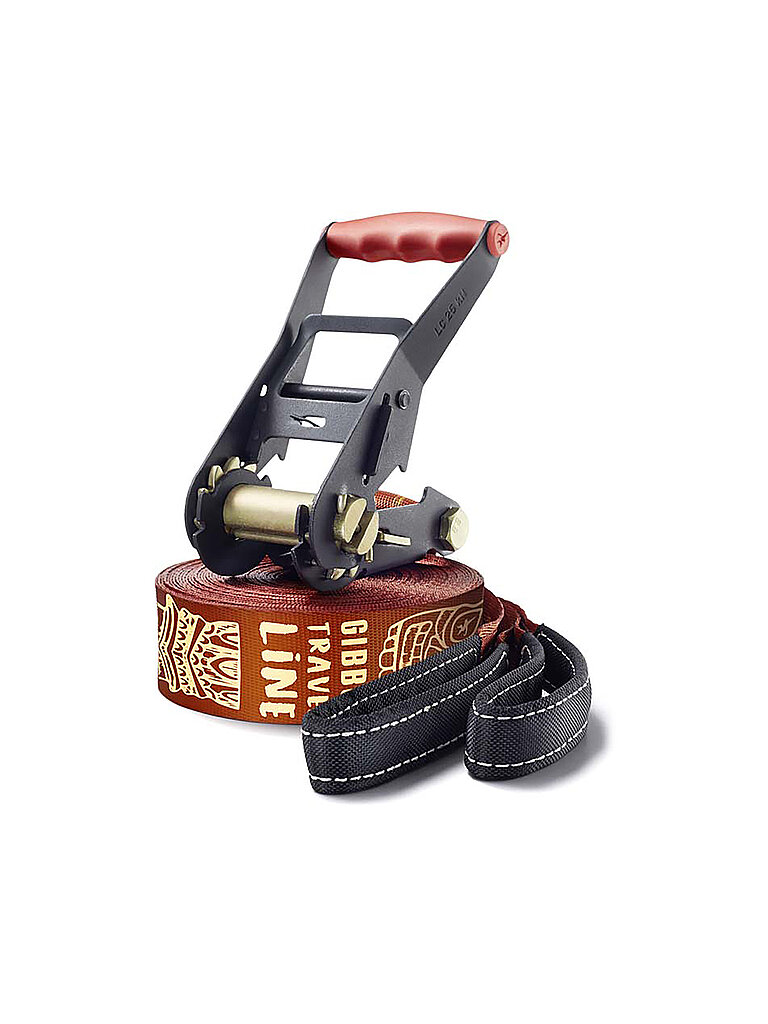 GIBBON SLACKLINES Slackline Travel Line X13 braun