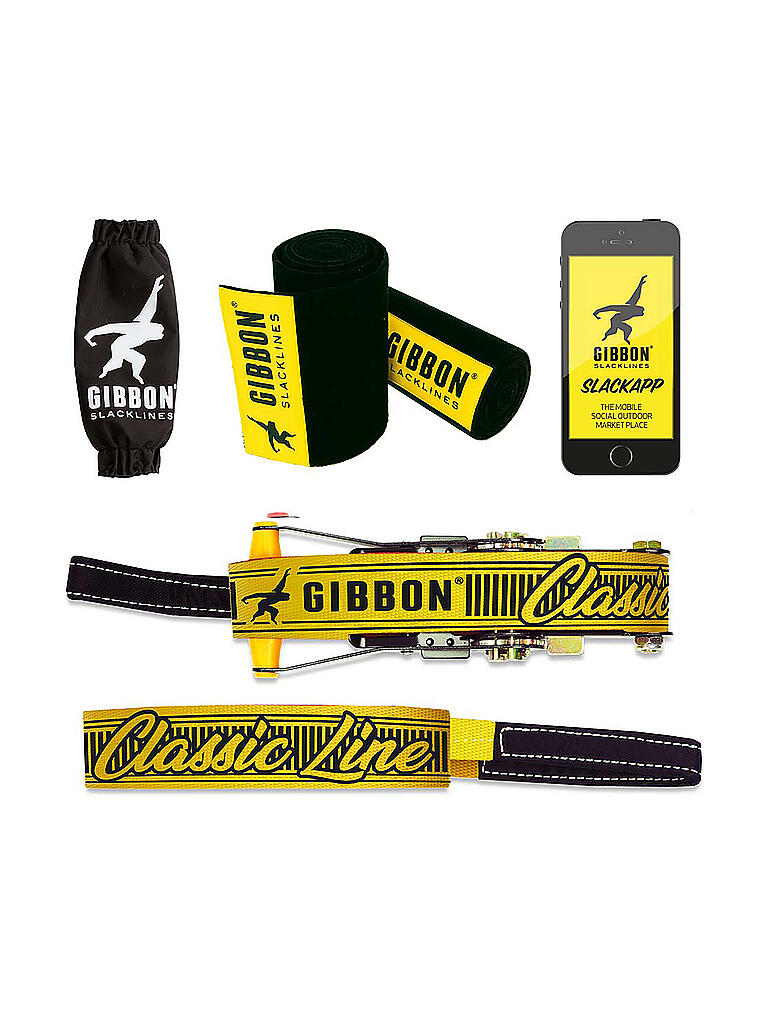 GIBBON SLACKLINES | Slackline Classic Line Treewear | keine Farbe