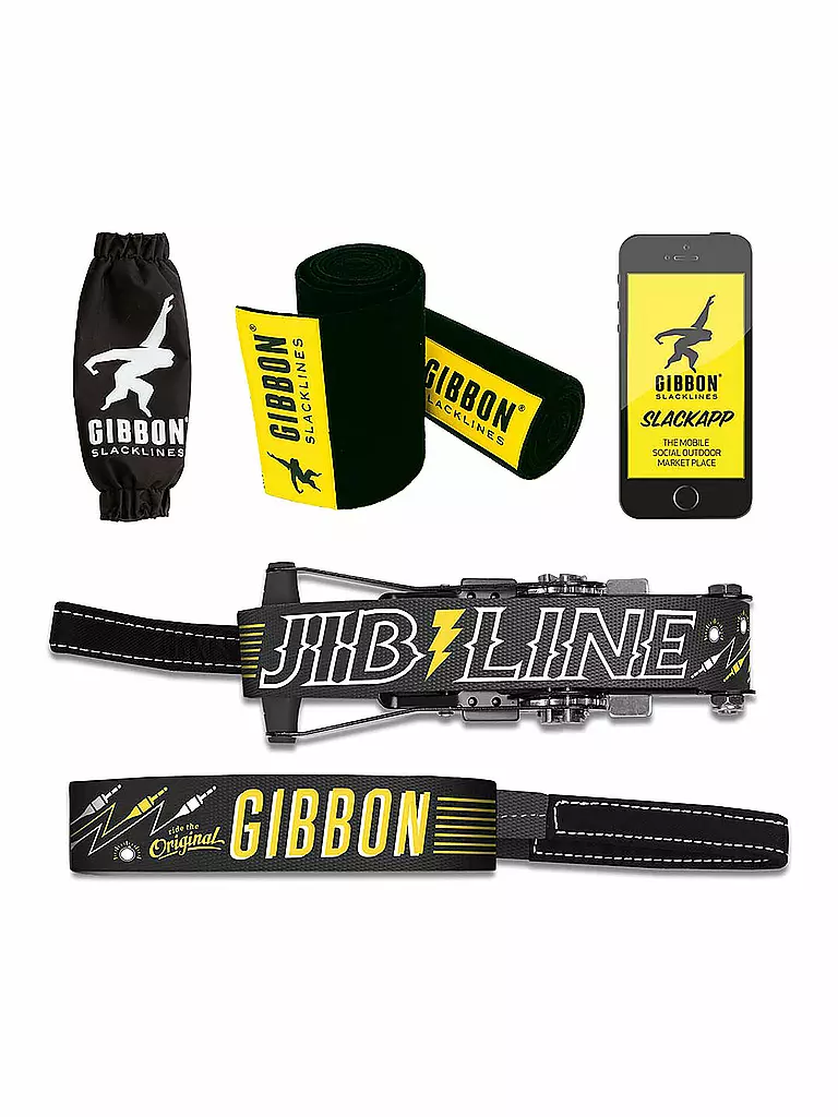 GIBBON SLACKLINES | Slackline Jibline Treewear Set | keine Farbe