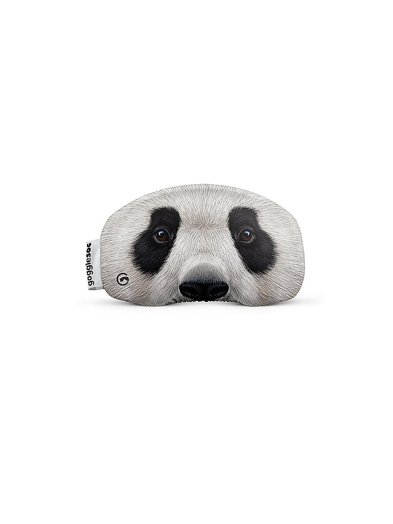 GOGGLESOC | Skibrillenschutz Panda | weiß
