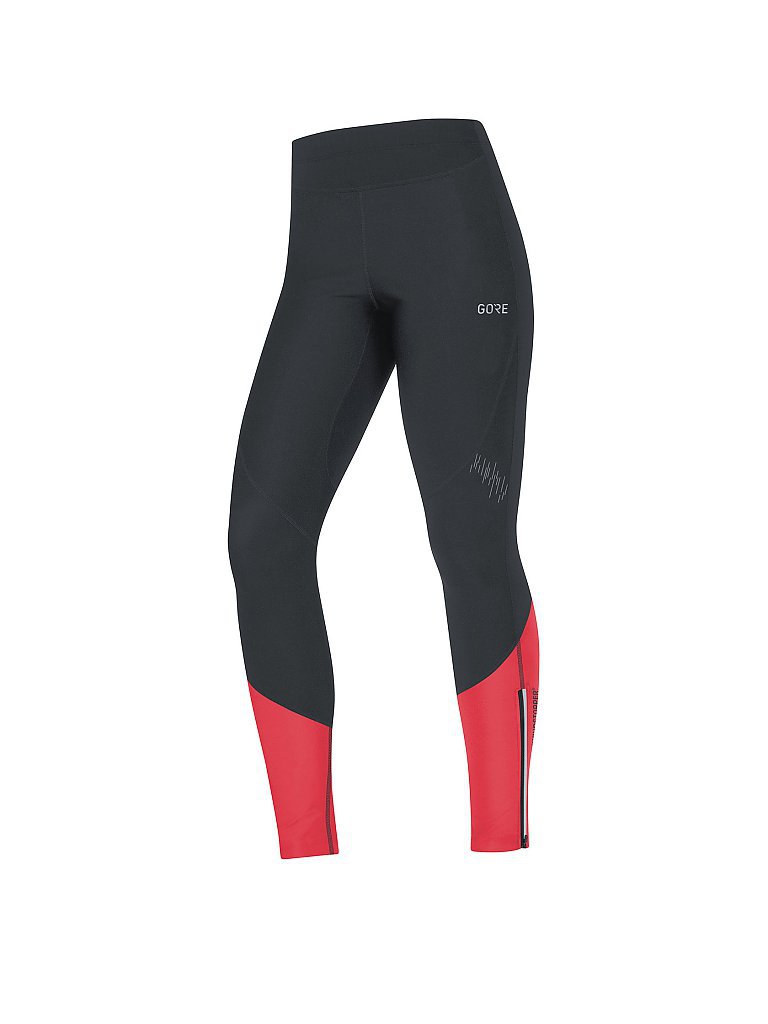 GORE Damen Lauftight R5 GORE® WINDSTOPPER® schwarz | 34