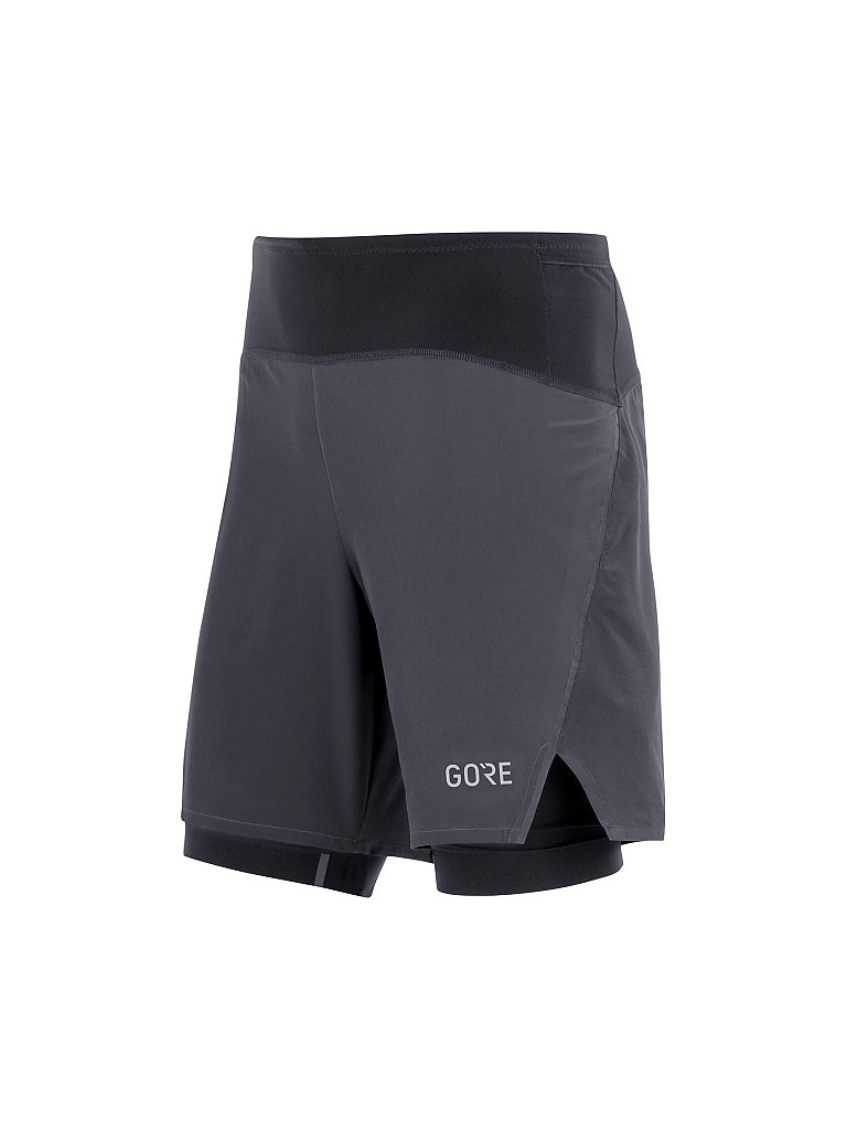 GORE Herren Laufshort R7 2-in-1 schwarz | M