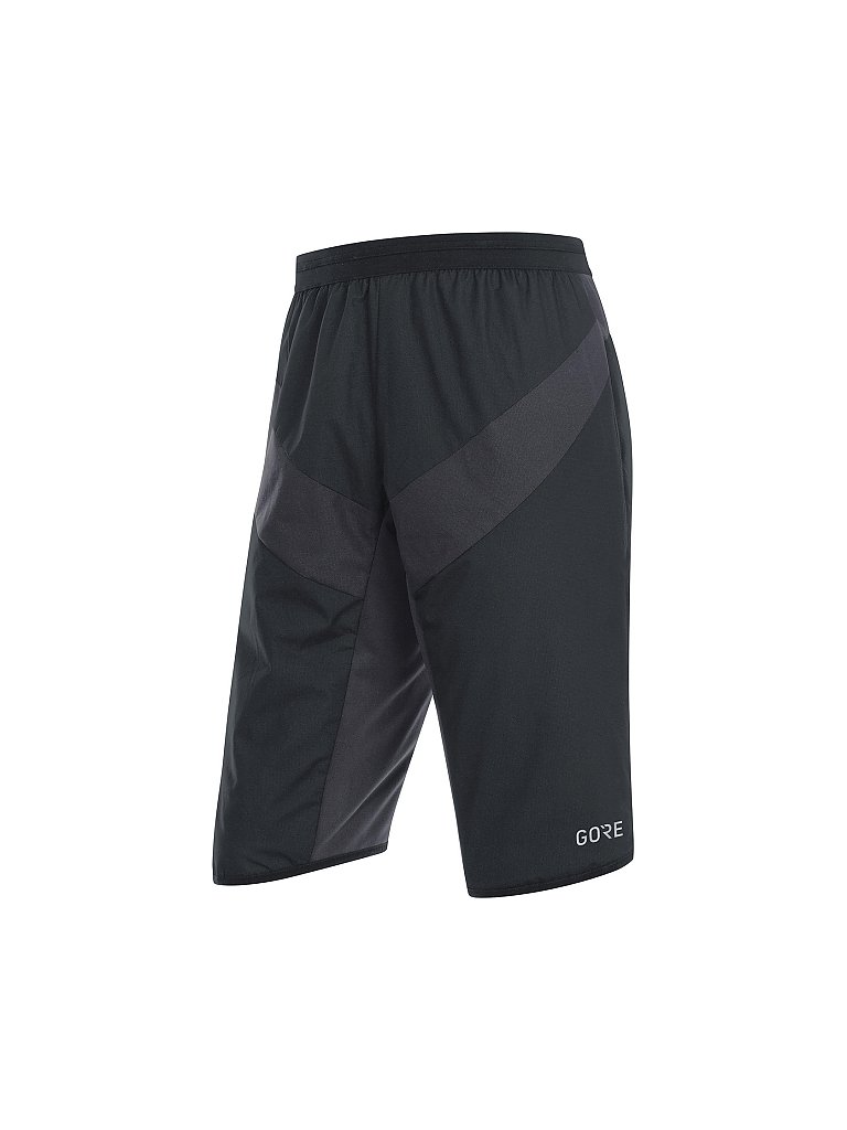 GORE Herren Laufshort C5 GORE® WINDSTOPPER® schwarz | S