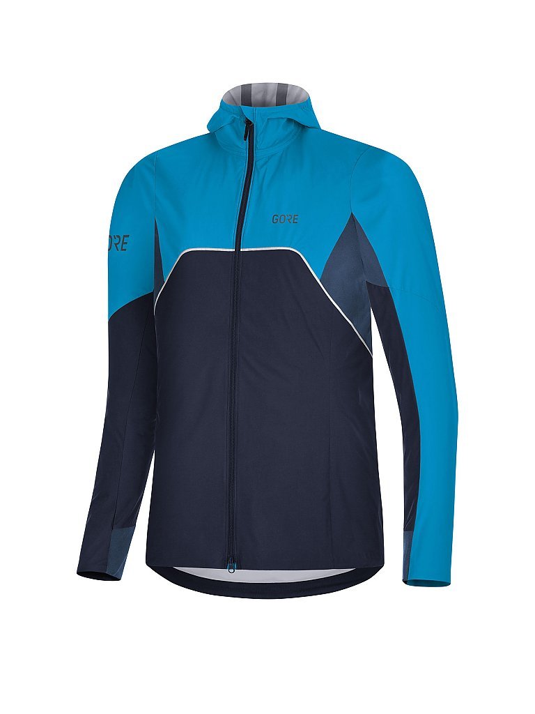 GORE Damen Laufjacke R7 Partial GORE-TEX INFINIUM™  blau | 36