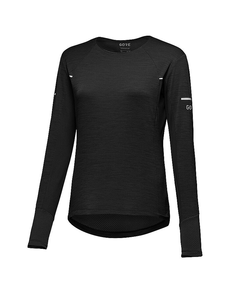 GORE | Damen Laufshirt Vivid LS | schwarz