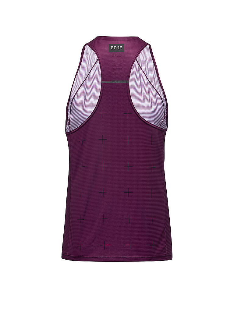 GORE | Damen Laufsinglet Contest Daily | lila